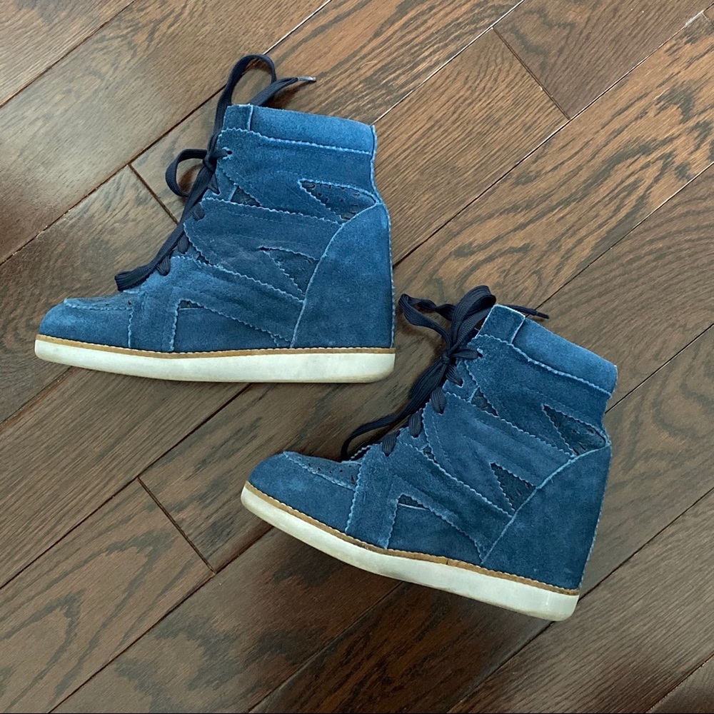 Jeffrey Campbell Venice-Hi Wedge Sneakers - 6